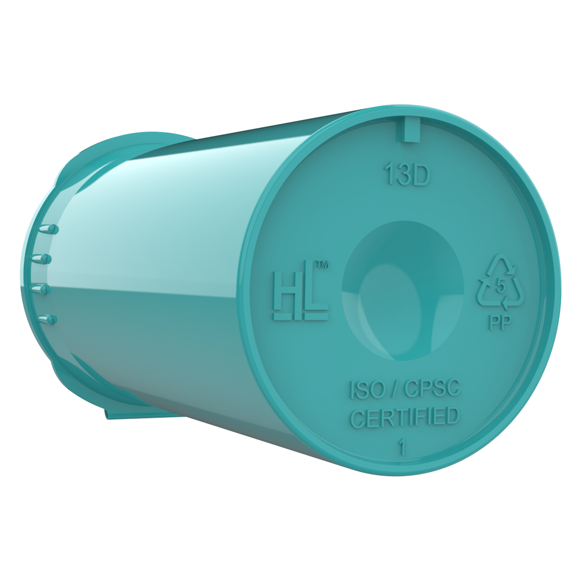 13 Dram Aqua Dragon Chewer custom Pop Top premium wholesale cannabis cbd mushroom smell proof vials jars cans highlock HL supplies 100% recyclable premium plastic custom 