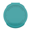 13 Dram Aqua Dragon Chewer custom Pop Top premium wholesale cannabis cbd mushroom smell proof vials jars cans highlock HL supplies 100% recyclable premium plastic custom 