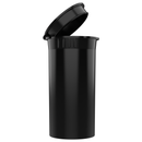 13 Dram black Squeeze top can cannabis marijuana packaging containers jars bottles vials dragon chewer CPSC ISO ASTM certified compliance compliant bulk airtight 