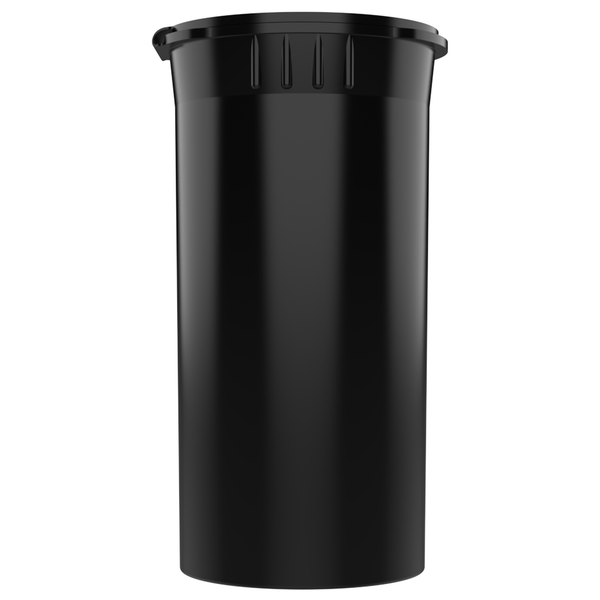 13 Dram Opaque Black Child Resistant Pop Top Bottles (315 qty.)