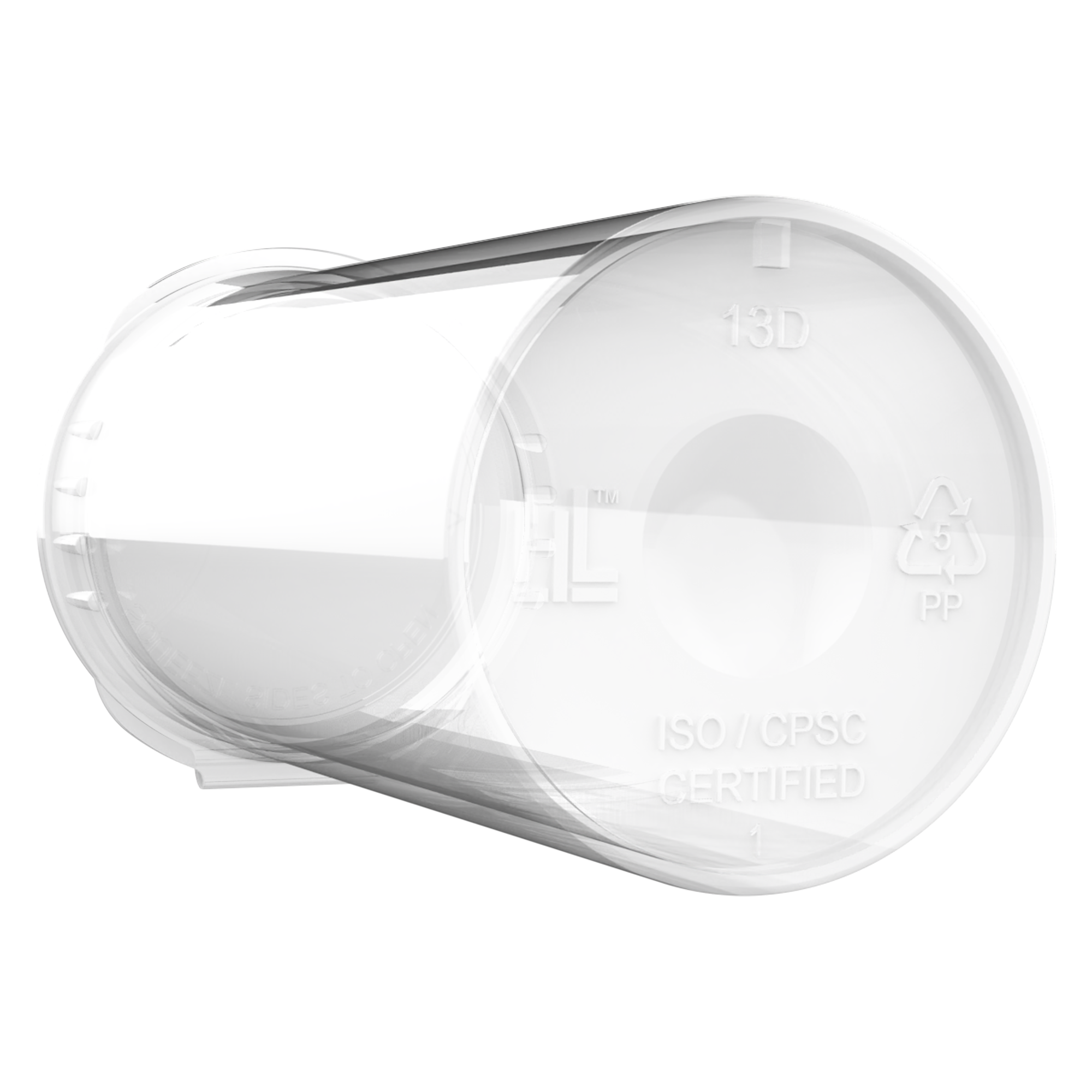 13 Dram Clear Dragon Chewer custom Pop Top premium wholesale cannabis cbd mushroom smell proof vials jars cans highlock HL supplies 100% recyclable premium plastic custom translucent transparent 