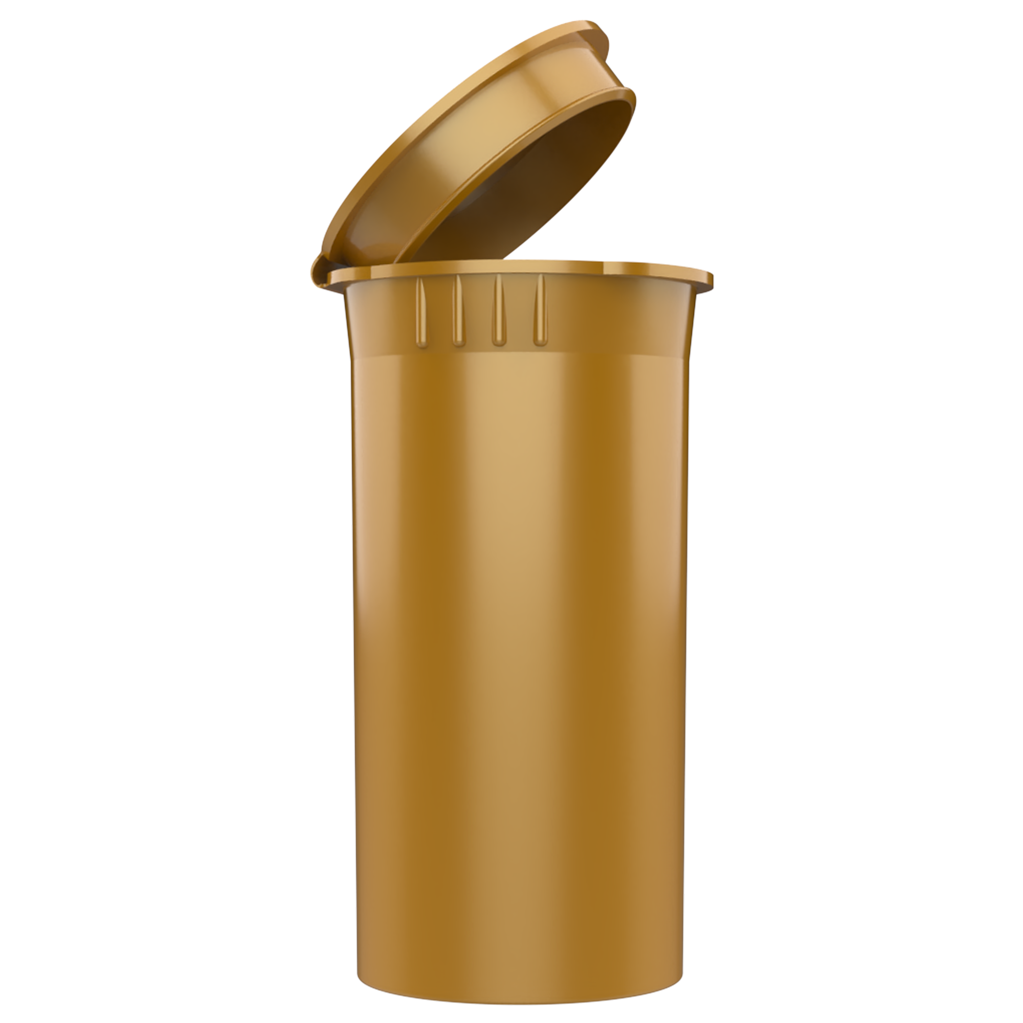 13 Dram Opaque Gold Child Resistant Pop Top Bottles (315 qty.)