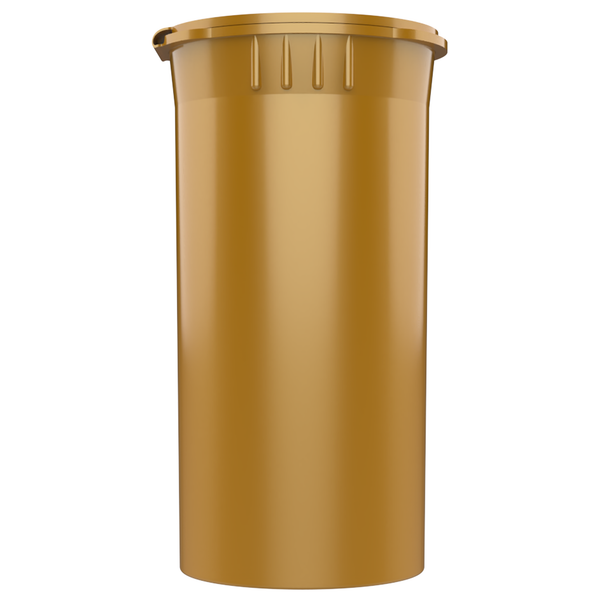 13 Dram Opaque Gold Child Resistant Pop Top Bottles (315 qty.)