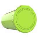 13 Dram Lime Green Dragon Chewer opaque pop top tube no odor smell proof containers fast shipping Capacity 1 one gram long term food storage empty wholesale with lids