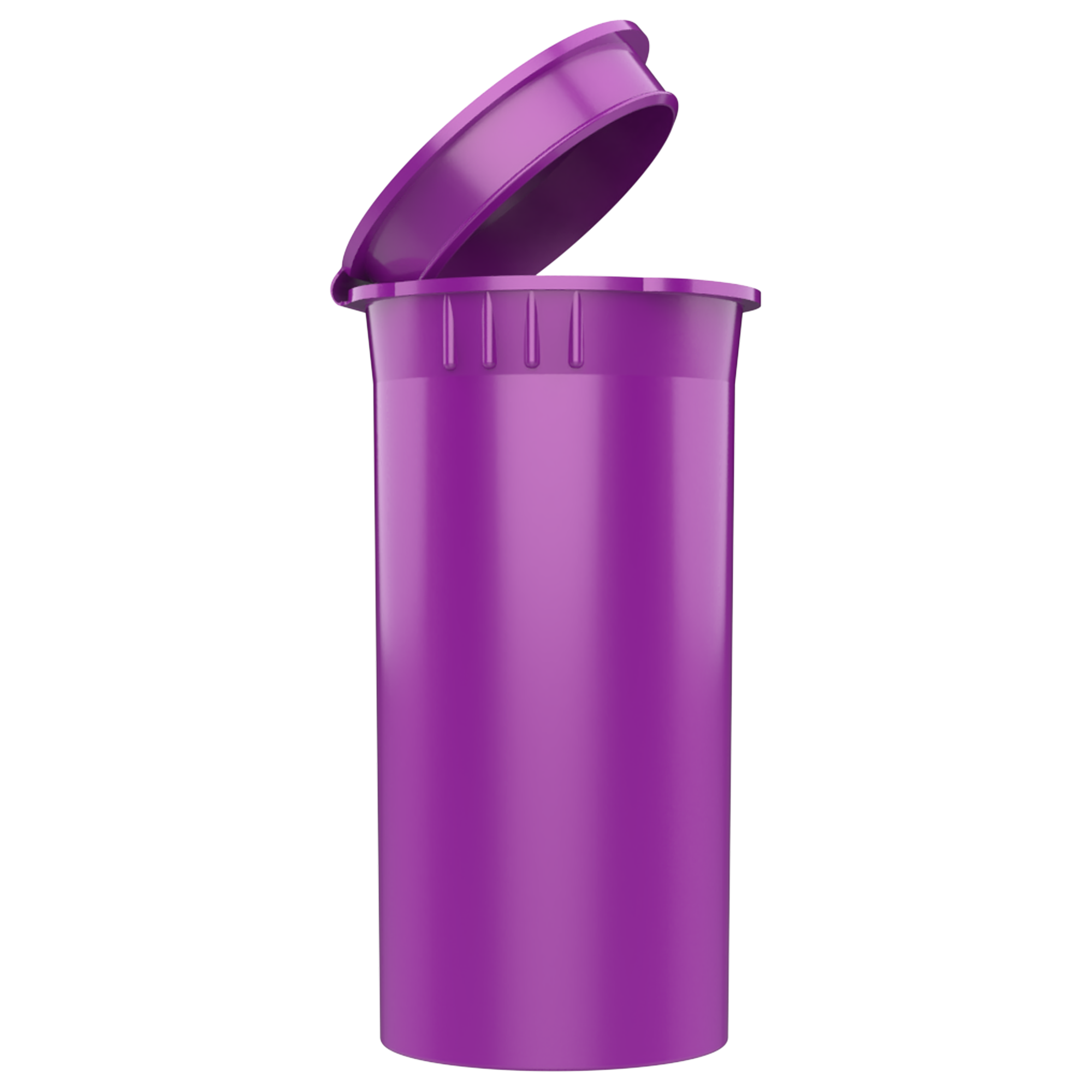 13 Dram Opaque Purple Child Resistant Pop Top Bottles (315 qty.)