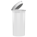 13 Dram White Squeeze top can cannabis marijuana packaging containers jars bottles vials dragon chewer CPSC ISO ASTM certified compliance compliant bulk airtight 