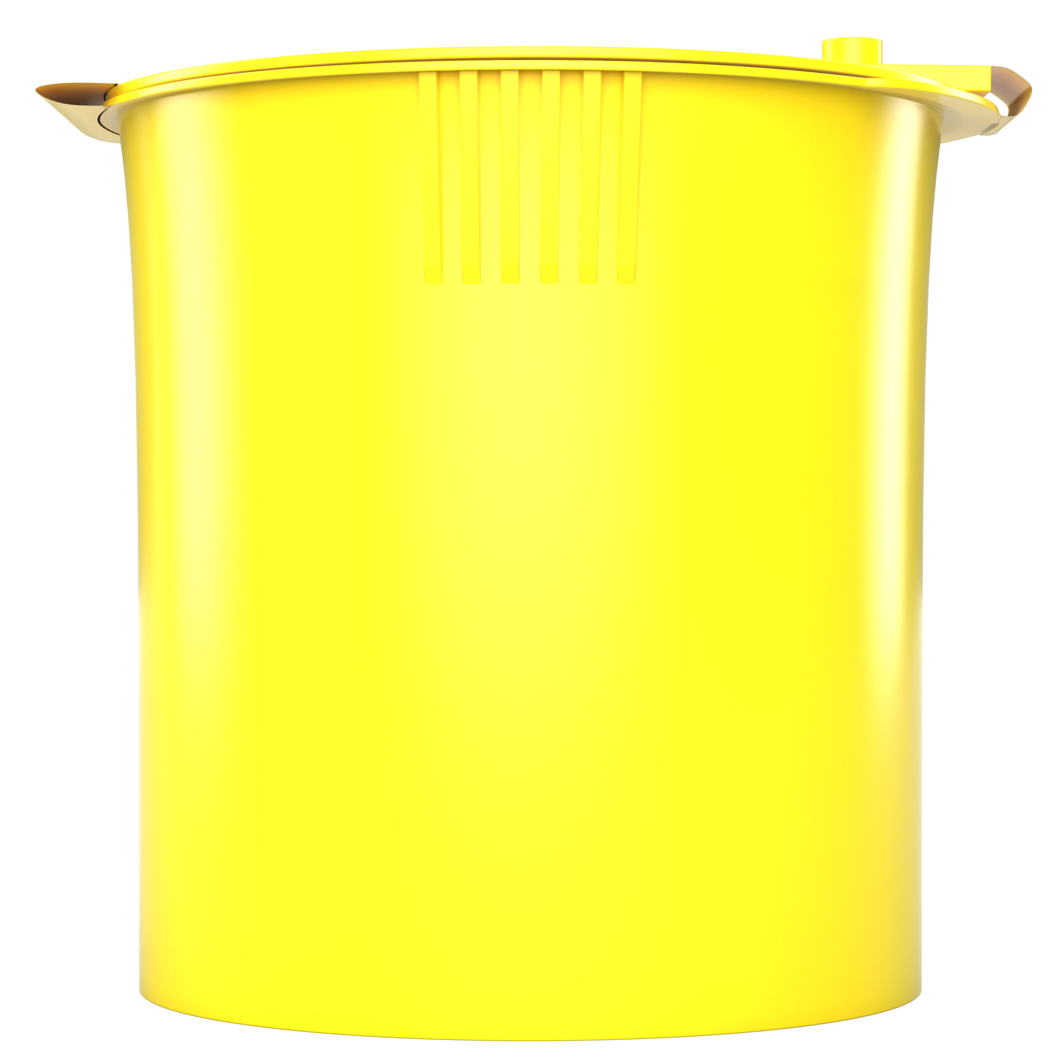 6 Dram Opaque Yellow Child Resistant Latch Top Pop Top Bottles (300 qty.)