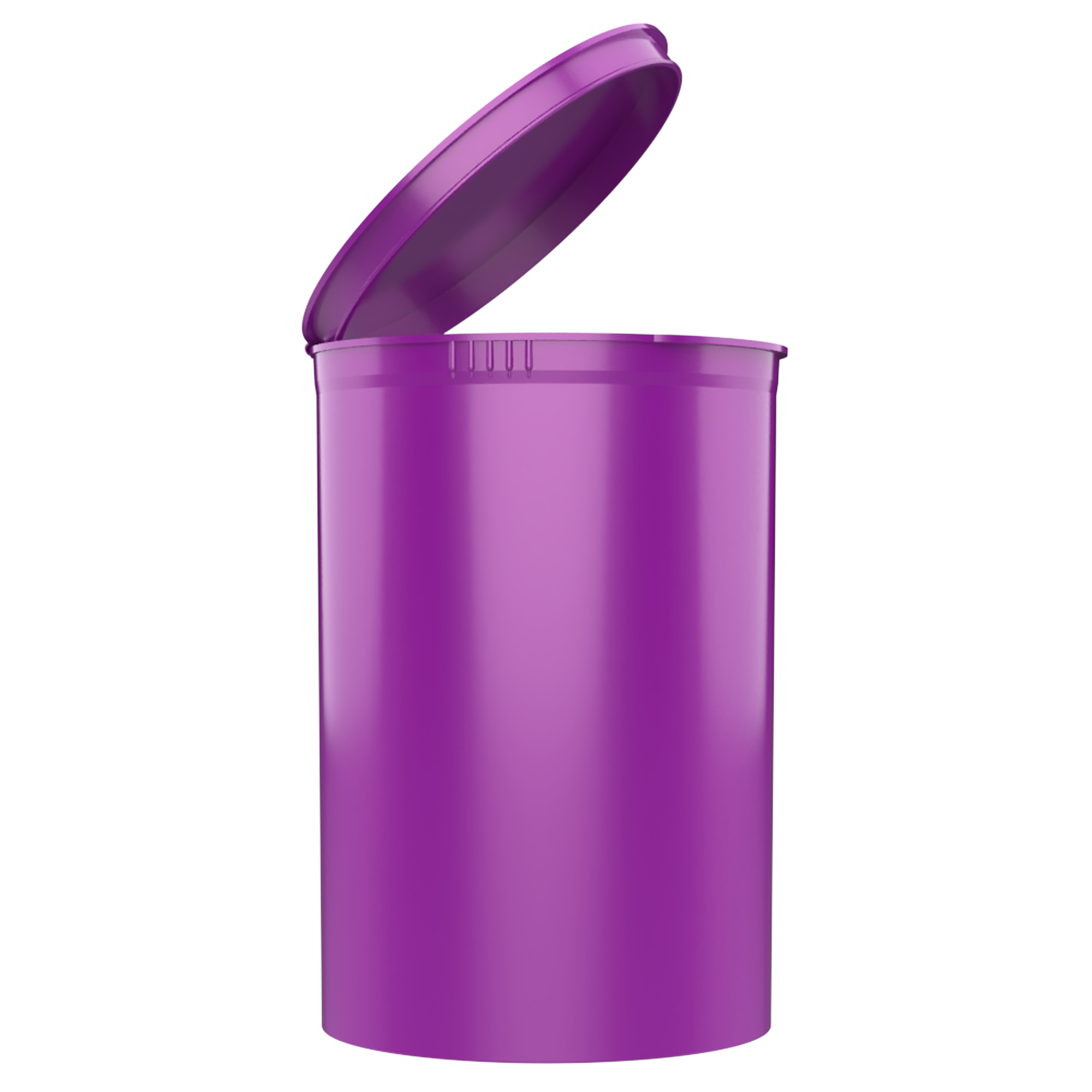 160 Dram Opaque Purple Child Resistant Pop Top Bottles (33 qty.)