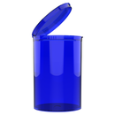 160 Dram Blue Squeeze top big large can cannabis marijuana packaging containers jars bottles vials dragon chewer CPSC ISO ASTM certified compliance compliant bulk airtight transparent translucent