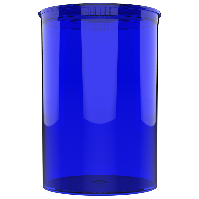 160 Dram Dragon Chewer Big Large Blue Pop Top CR Child Resistant Compliant Wholesale Packaging Storage Containers Bottles Jars 1 ounce oz cans near me USA 120 dr transparent translucent
