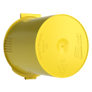 6 Dram Opaque Yellow Child Resistant Latch Top Pop Top Bottles (300 qty.)