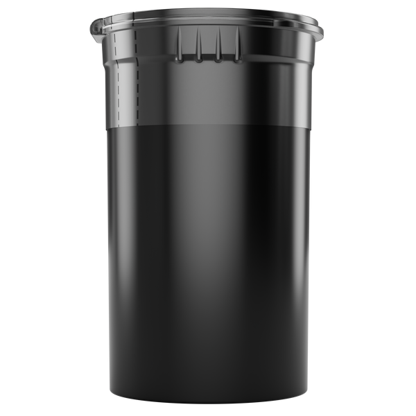 BLACKLIST フルジップ タッパー Shrink Bands - 19 Dram Pop Top Containers - Tamper Evident Perforated