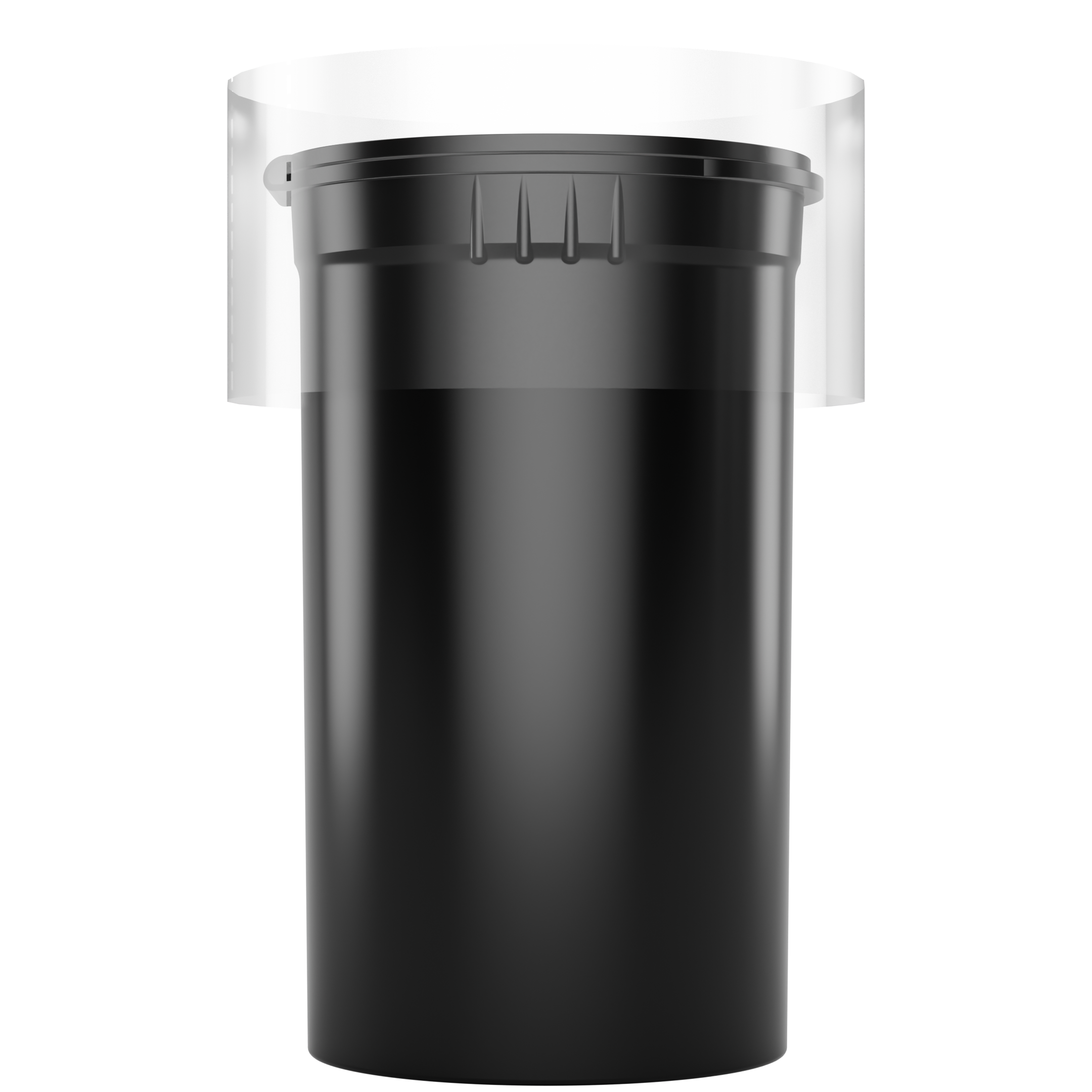 Shrink Bands - 19 Dram Pop Top Containers - Tamper Evident Perforated  - (1,000 qty.) - Dragon Chewer