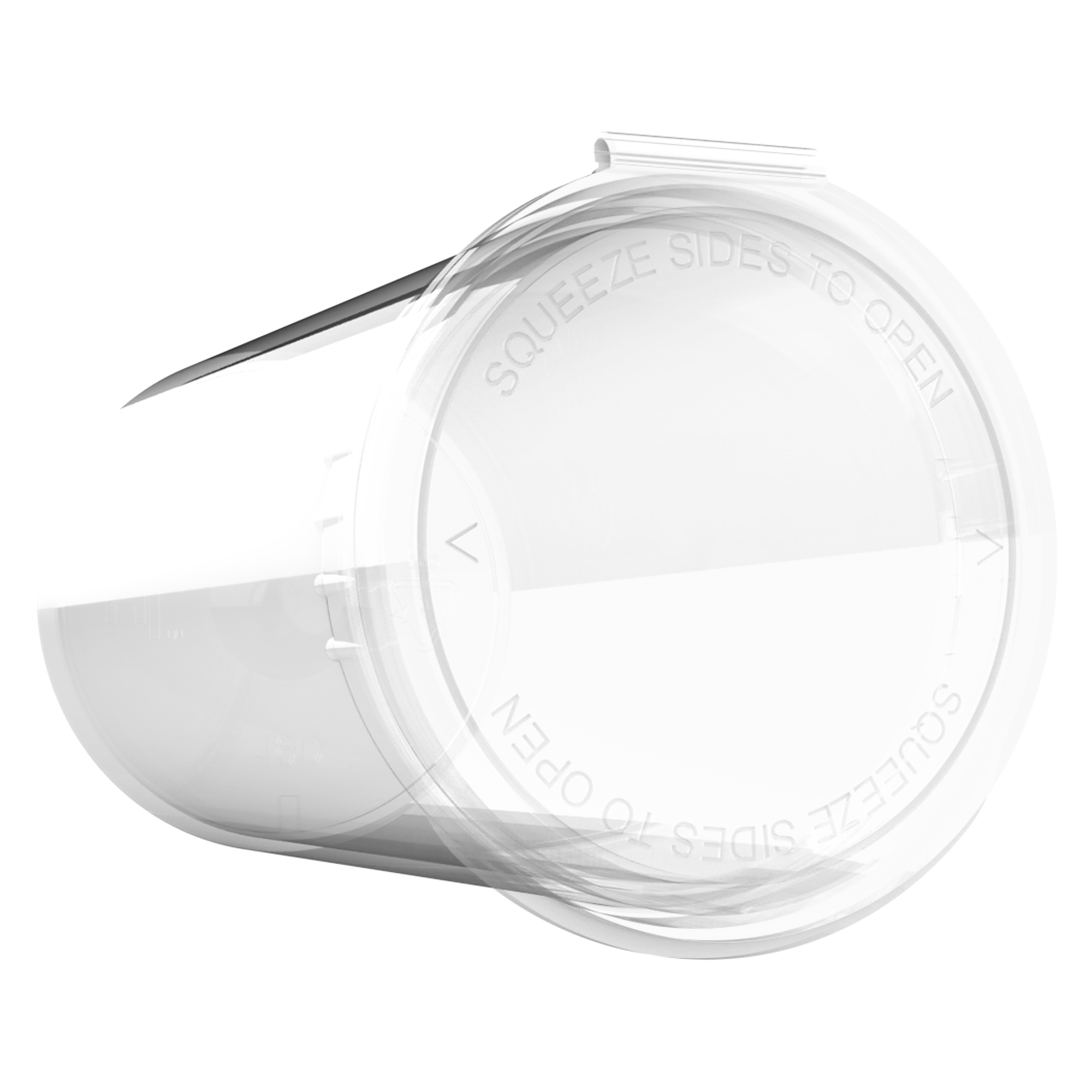 19 Dram Clear Dragon Chewer pop top tube no odor smell proof containers fast shipping Capacity 3.5 g gram 1 / 8 eighth oz ounce long term food storage empty wholesale with lids translucent transparent