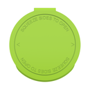 19 Dram Lime Green plastic dragon chewer pop top smell proof no moq custom labels weed jars 420 packaging containers premium supplies nearby