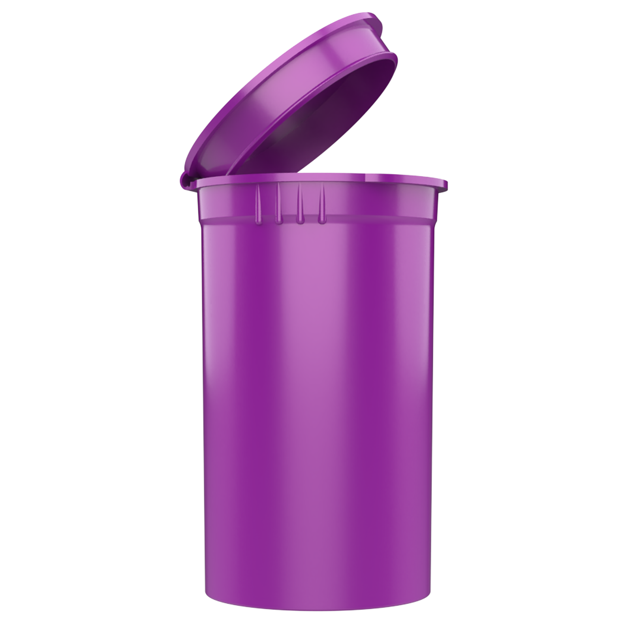 19 Dram Opaque Purple Child Resistant Pop Top Bottles (225 qty.)