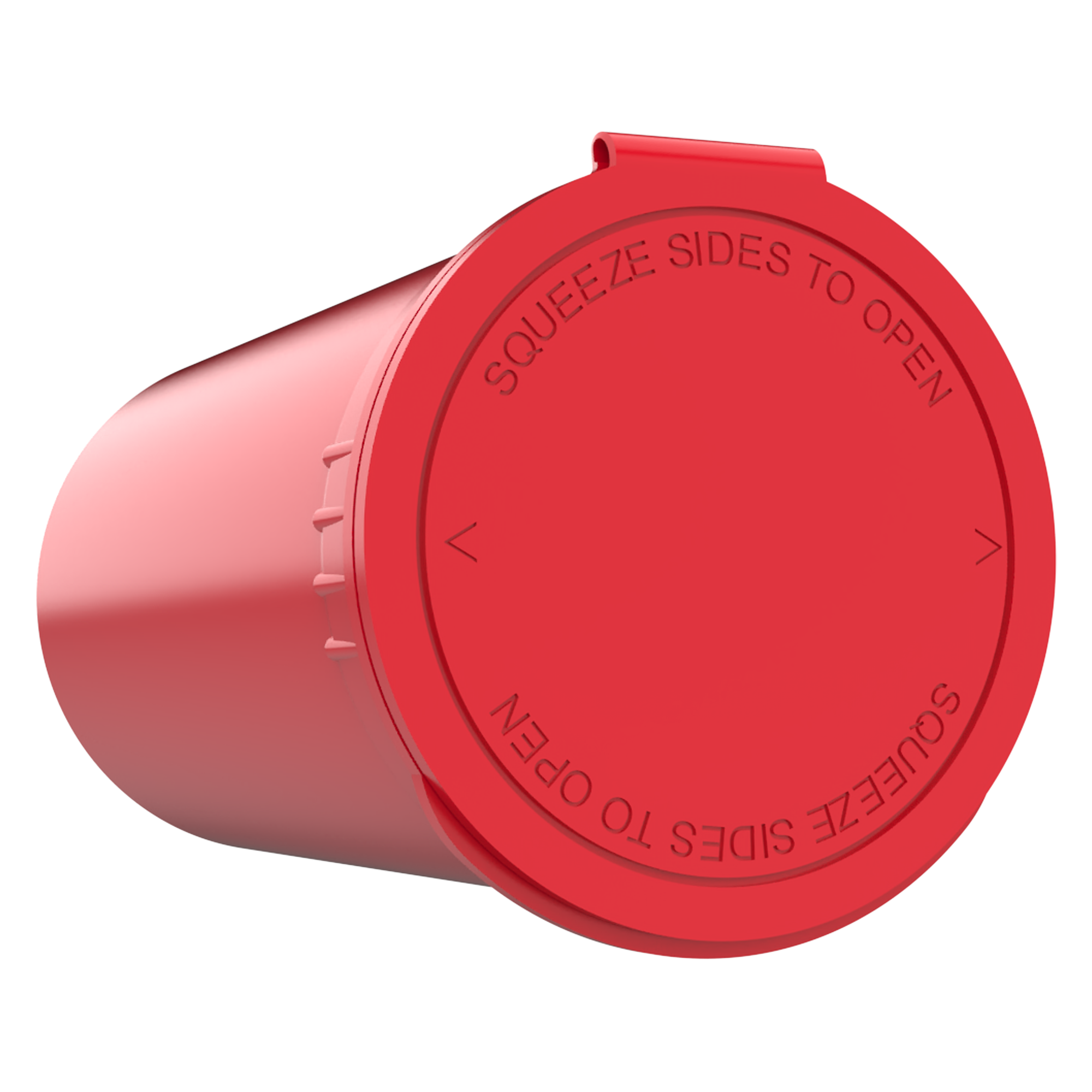 19 Dram Strawberry Red Child Resistant Pop Top Bottles (225 qty.) 19 Dram Strawberry Red Child Resistant Pop Top Bottles (225 qty.)