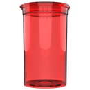 19 Dram Translucent Red Child Resistant Pop Top Bottles (225 qty.) - Dragon Chewer
