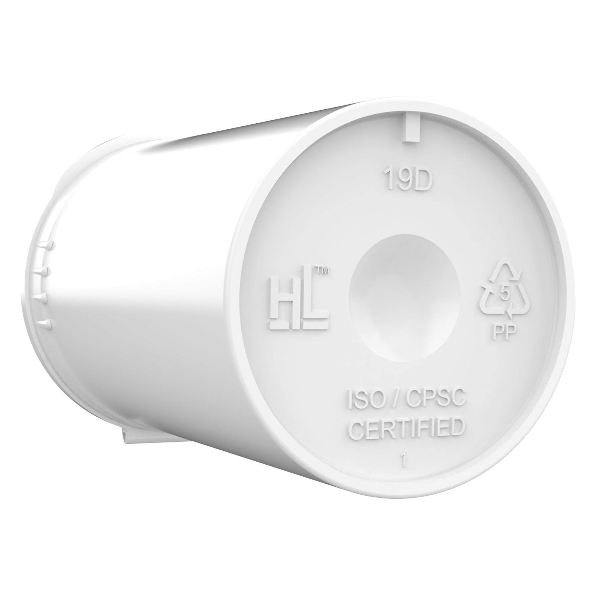 19 Dram White Dragon Chewer custom Pop Top premium wholesale cannabis cbd mushroom smell proof vials jars cans highlock HL supplies 100% recyclable premium plastic custom 