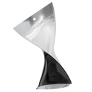 Gloss Black Vista Clear Hang Hole Translucent Transparent Dragon Chewer 28g ounce smell proof mylar bags by HIGHLOCK. Best thick wholesale bulk dispensary custom child resistant packaging 420 barrier bags tamper evident resealable large food storage