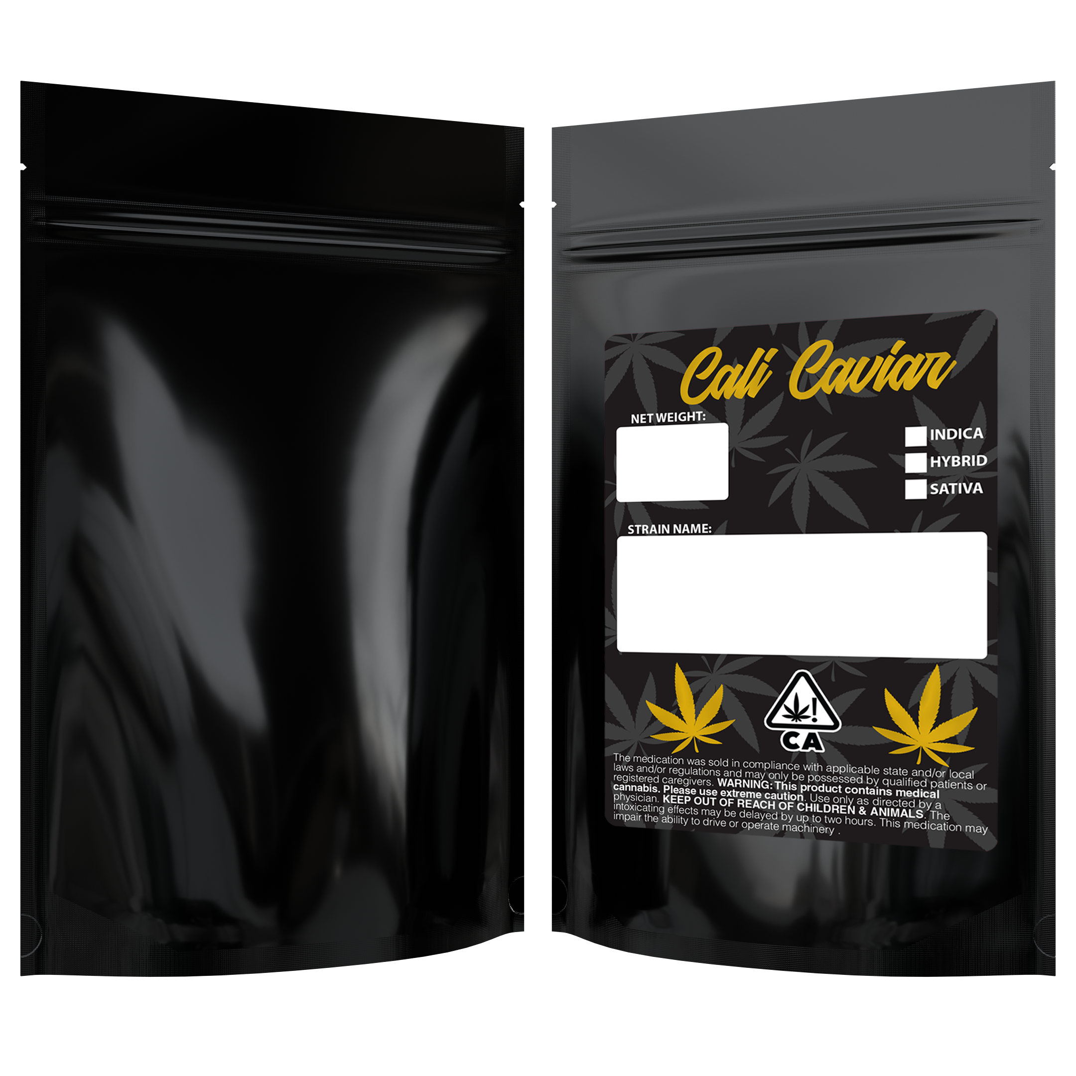 Gloss Black Opaque Foil Metal Dragon Chewer 28g ounce smell proof mylar bags. Custom designer labels stickers logo template print cheap. Best thick wholesale bulk dispensary custom child resistant packaging 420 barrier bags tamper evident resealable large food storage baggies 100 pack 6x9x2 Cali Caviar Rx Generic CA no low moq