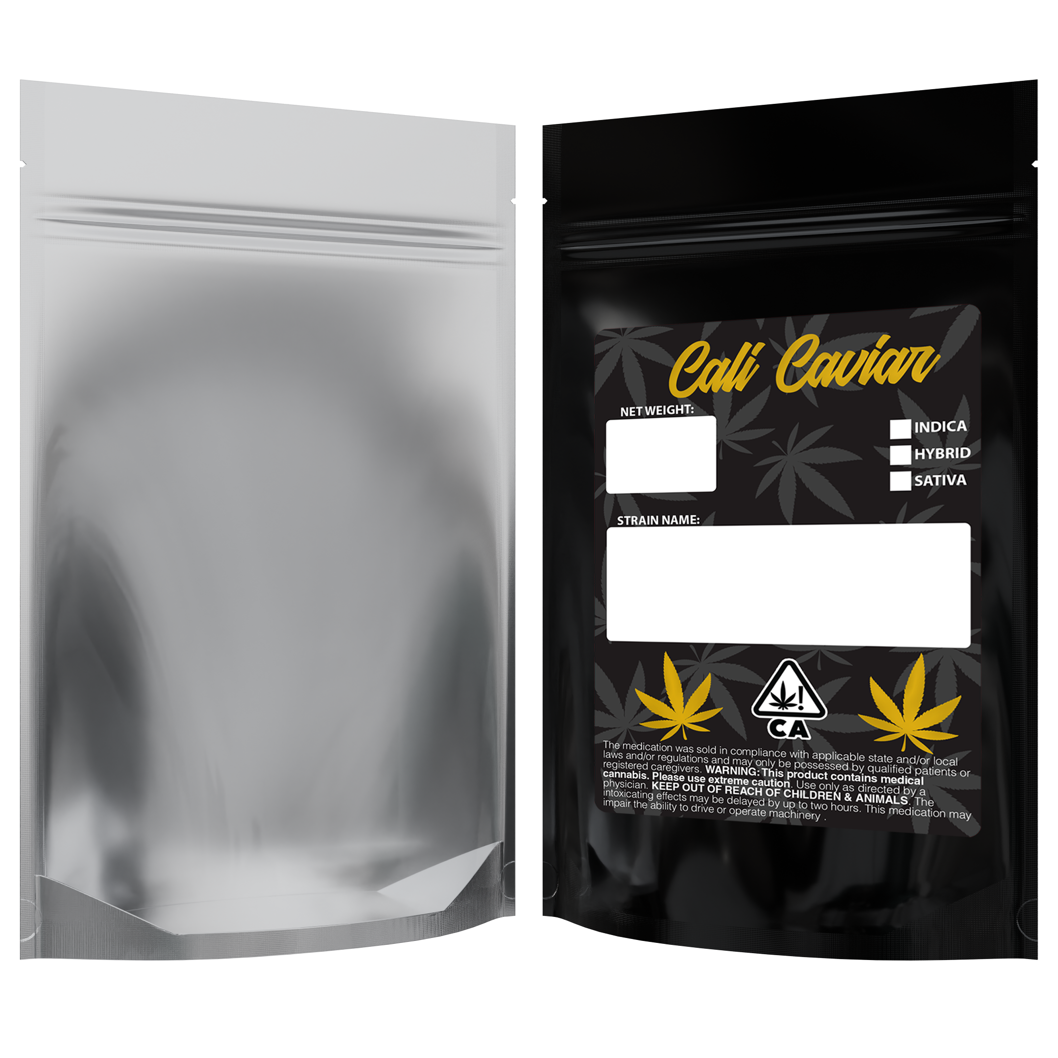 Gloss Black Vista Clear Window Foil Metal Dragon Chewer 28g ounce smell proof mylar bags. Custom designer labels stickers logo template print cheap. Best thick wholesale bulk dispensary custom child resistant packaging 420 barrier bags tamper evident resealable large food storage baggies 50 pack 6x9x2 Cali Caviar Rx Generic CA