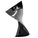 Hang Hole Gloss Black Opaque Dragon Chewer 28g ounce smell proof mylar bags by HIGHLOCK. Best thick wholesale bulk dispensary custom child resistant packaging 420 barrier bags tamper evident resealable large food storage near me nearby 50 pack 6x9x2