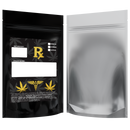 Gloss Black Vista Clear Window Foil Metal Dragon Chewer 28g ounce smell proof mylar bags. Custom designer labels stickers logo template print cheap. Best thick wholesale bulk dispensary custom child resistant packaging 420 barrier bags tamper evident resealable large food storage near me nearby 50 pack 6x9x2 Cali Caviar Rx Generic CA