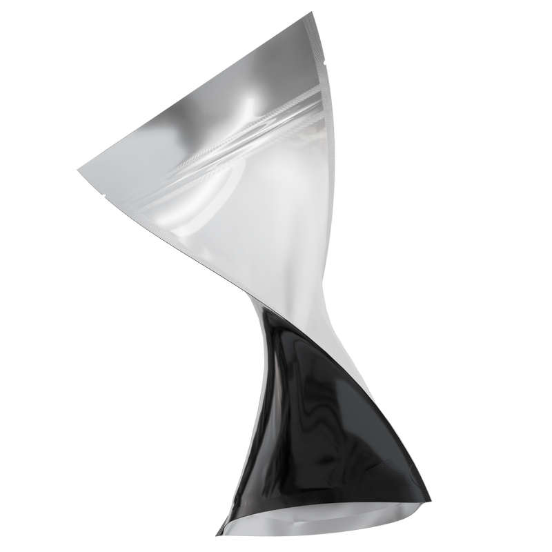 Gloss Black Vista Clear Window Foil Metal Dragon Chewer 28g ounce smell proof mylar bags. Custom designer labels stickers logo template print cheap. Best thick wholesale bulk dispensary custom child resistant packaging 420 barrier bags tamper evident resealable large food storage heat sealable tear notches 50 pack 6x9x2 Cali Caviar Rx Generic CA