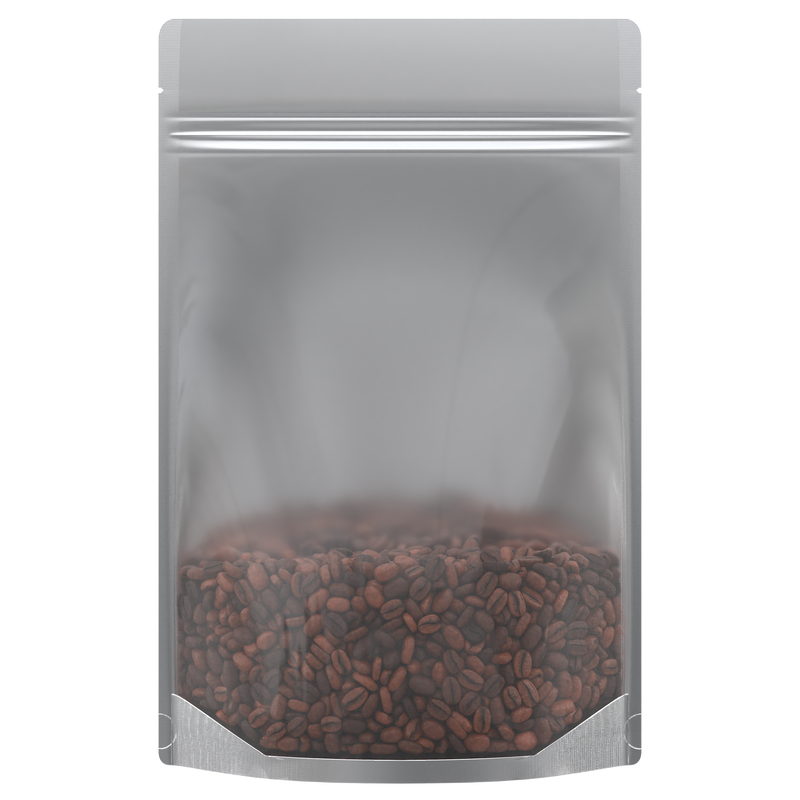 Kraft Foil Metal Vista Clear Translucent Transparent Dragon Chewer 28g ounce smell proof mylar bags by HIGHLOCK. Best thick wholesale bulk dispensary custom child resistant packaging 420 barrier bags tamper evident resealable large food storage baggies 50 pack 6x9x2