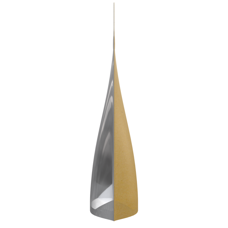 Kraft Foil Metal Vista Clear Dragon Chewer 28g ounce smell proof mylar bags by HIGHLOCK. Best thick wholesale bulk dispensary custom child resistant packaging 420 barrier bags tamper evident resealable large food storage heat sealable tear notches plastic baggies 50 pack 6x9x2