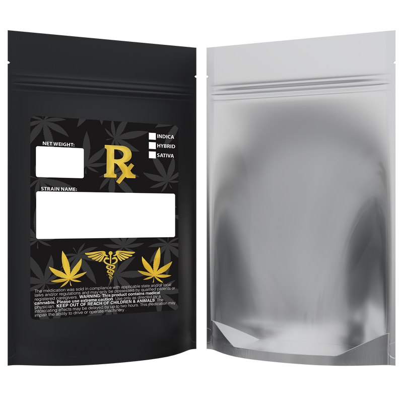 Matte Black Vista Clear Window Foil Metal Dragon Chewer 28g ounce smell proof mylar bags. Custom designer labels stickers logo template print cheap. Best thick wholesale bulk dispensary custom child resistant packaging 420 barrier bags tamper evident resealable large food storage near me nearby 100 pack 6x9x2 Cali Caviar Rx Generic CA