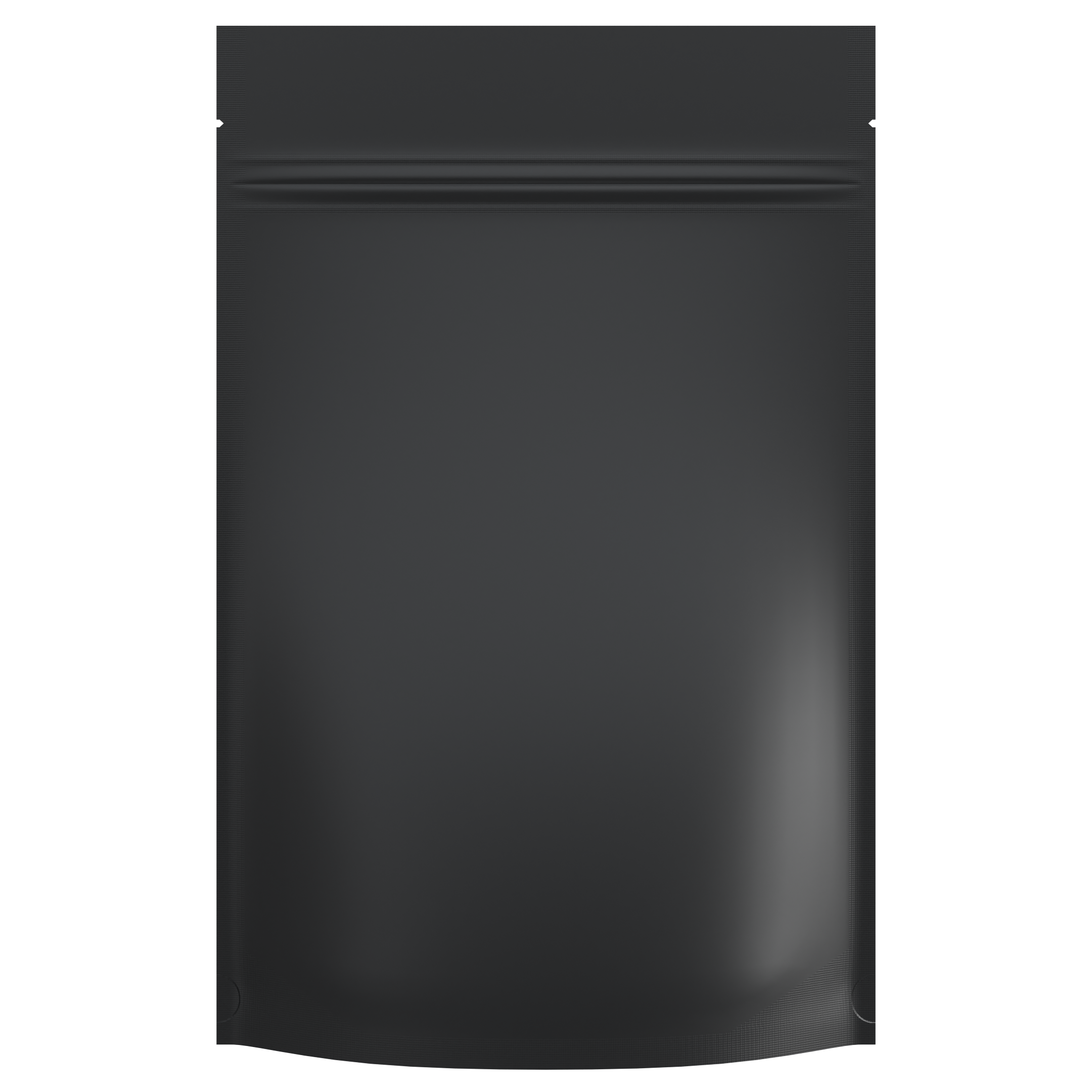 Matte Black Vista Dragon Chewer 28g ounce smell proof mylar bags by HIGHLOCK. Best thick wholesale bulk dispensary custom child resistant packaging 420 barrier bags tamper evident resealable large food storage heat sealable 6 x 9 x 2
