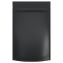 Matte Black Vista Dragon Chewer 28g ounce smell proof mylar bags by HIGHLOCK. Best thick wholesale bulk dispensary custom child resistant packaging 420 barrier bags tamper evident resealable large food storage heat sealable 6 x 9 x 2