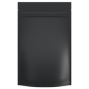 Matte Black Foil Metal Dragon Chewer 28g ounce smell proof mylar bags by HIGHLOCK. Best thick wholesale bulk dispensary custom child resistant packaging 420 barrier bags tamper evident resealable large food storage heat sealable 50 pack 6x9x2