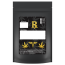 Matte Black Opaque Foil Metal Dragon Chewer 28g ounce smell proof mylar bags. Custom designer labels stickers logo template print cheap. Best thick wholesale bulk dispensary custom child resistant packaging 420 barrier bags tamper evident resealable large food storage baggies 50 pack 6x9x2