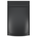 Matte Black Opaque Dragon Chewer 28g ounce smell proof mylar bags by HIGHLOCK. Best thick wholesale bulk dispensary custom child resistant packaging 420 barrier bags tamper evident resealable large food storage baggies 6 x 9 x 2