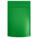 Matte Green Foil Metal Dragon Chewer 28g ounce smell proof mylar bags by HIGHLOCK. Best thick wholesale bulk dispensary custom child resistant packaging 420 barrier bags tamper evident resealable large food storage heat sealable 50 pack 6x9x2