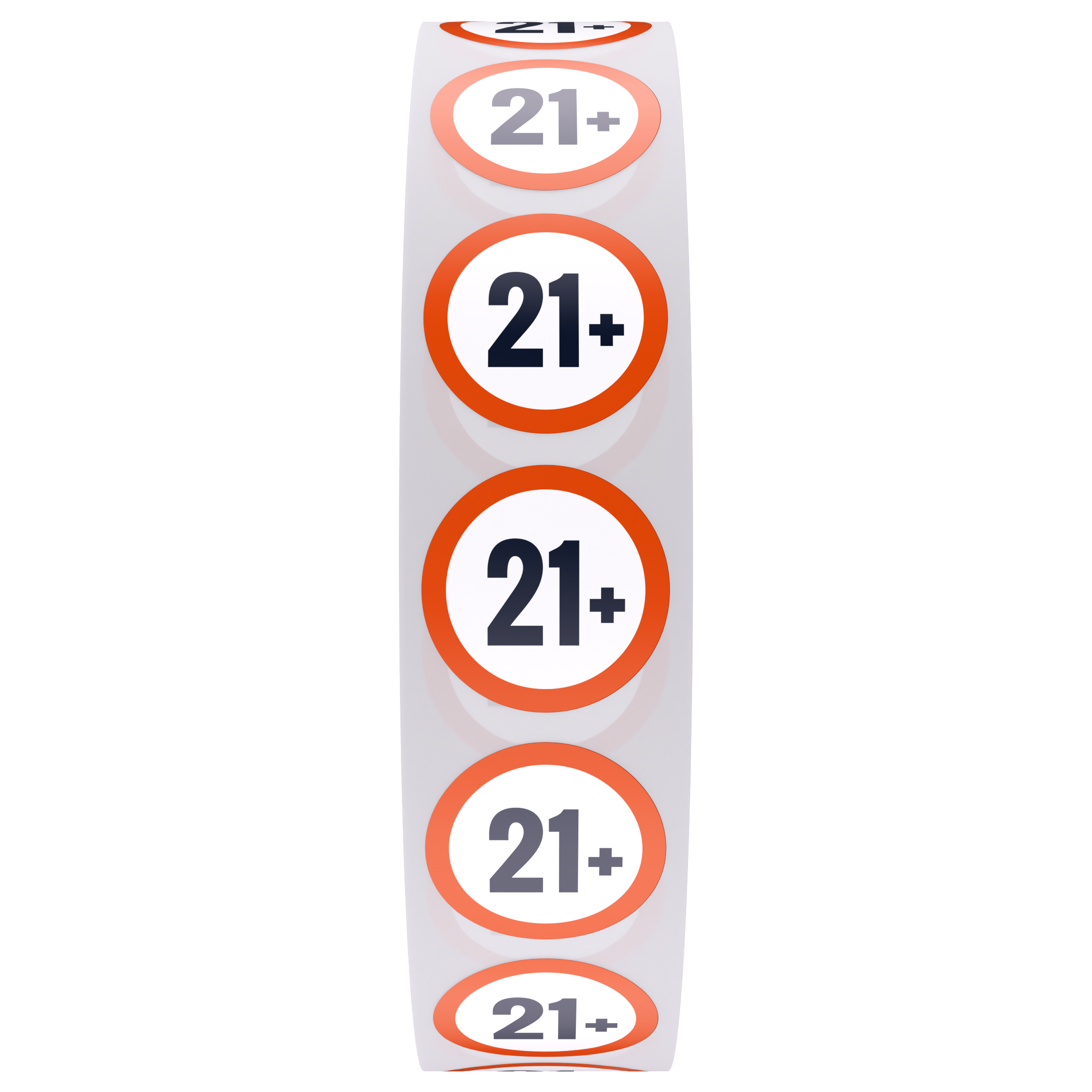 21+ Circle Cannabis Rx Compliant Stickers Marijuana Warning Labels (1,000 qty.) - Dragon Chewer