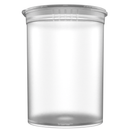 30 Dram Dragon Chewer Clear Pop Top CR Child Resistant Compliant Wholesale Packaging Storage Containers Bottles Jars 1/8th ounce 3.5 gram 1/4th ounce oz cans near me USA translucent transparent