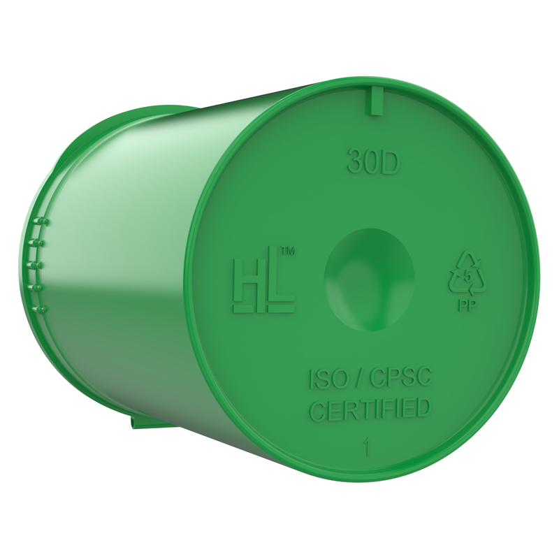 30 Dram Green Dragon Chewer custom Pop Top premium wholesale cannabis cbd mushroom smell proof vials jars cans highlock HL