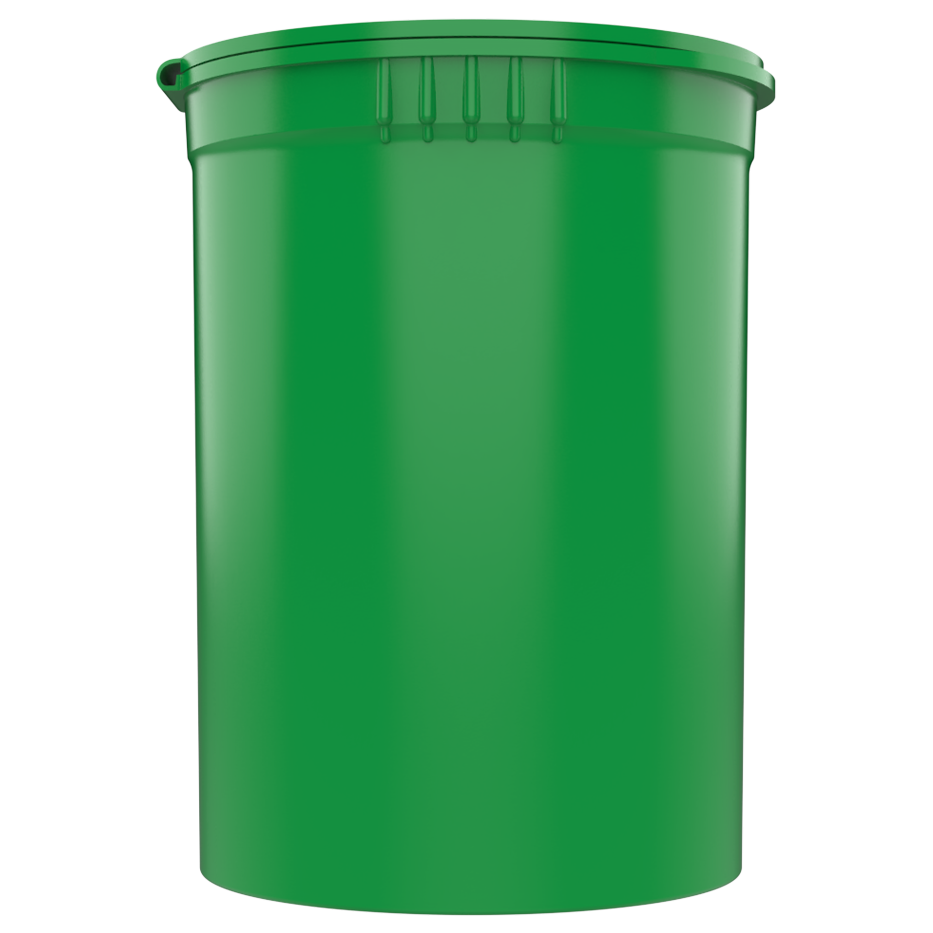 30 Dram Opaque Green Child Resistant Pop Top Bottles (160 qty.)