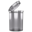 30 Dram Smoke Grey Squeeze top can cannabis marijuana packaging containers jars bottles vials dragon chewer CPSC ISO ASTM certified compliance compliant bulk airtight translucent transparent