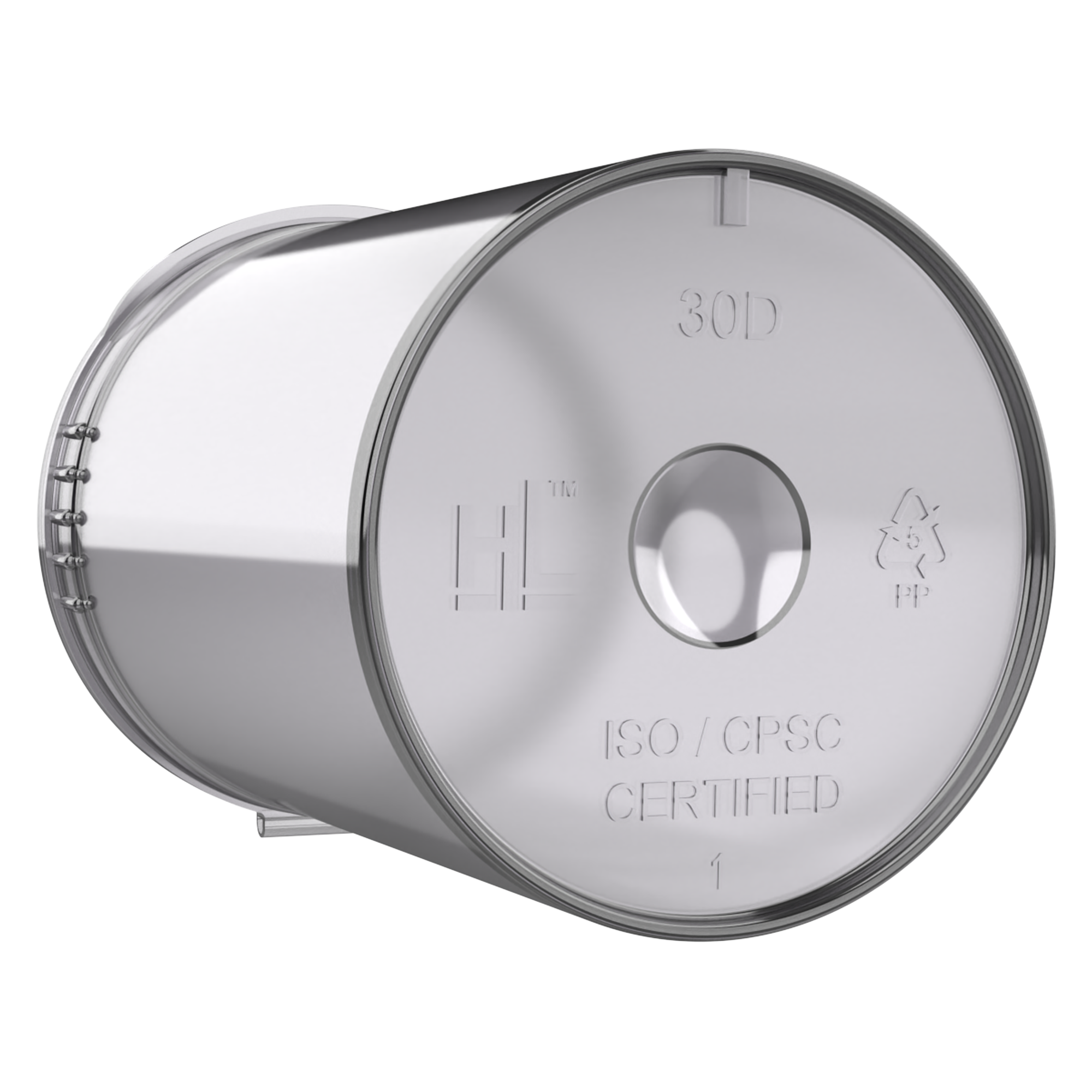 30 Dram Smoke Grey Dragon Chewer custom Pop Top premium wholesale cannabis cbd mushroom smell proof vials jars cans highlock HL squeeze tops translucent transparent