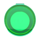 30 Dram Translucent Green large palstic dragon chewer pop top smell proof no moq custom labels weed jars packaging containers premium supplies nearby translucent transparent