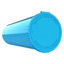 60 Dram Opaque Baby Blue Child Resistant Pop Top Bottles (75 qty.) - Dragon Chewer