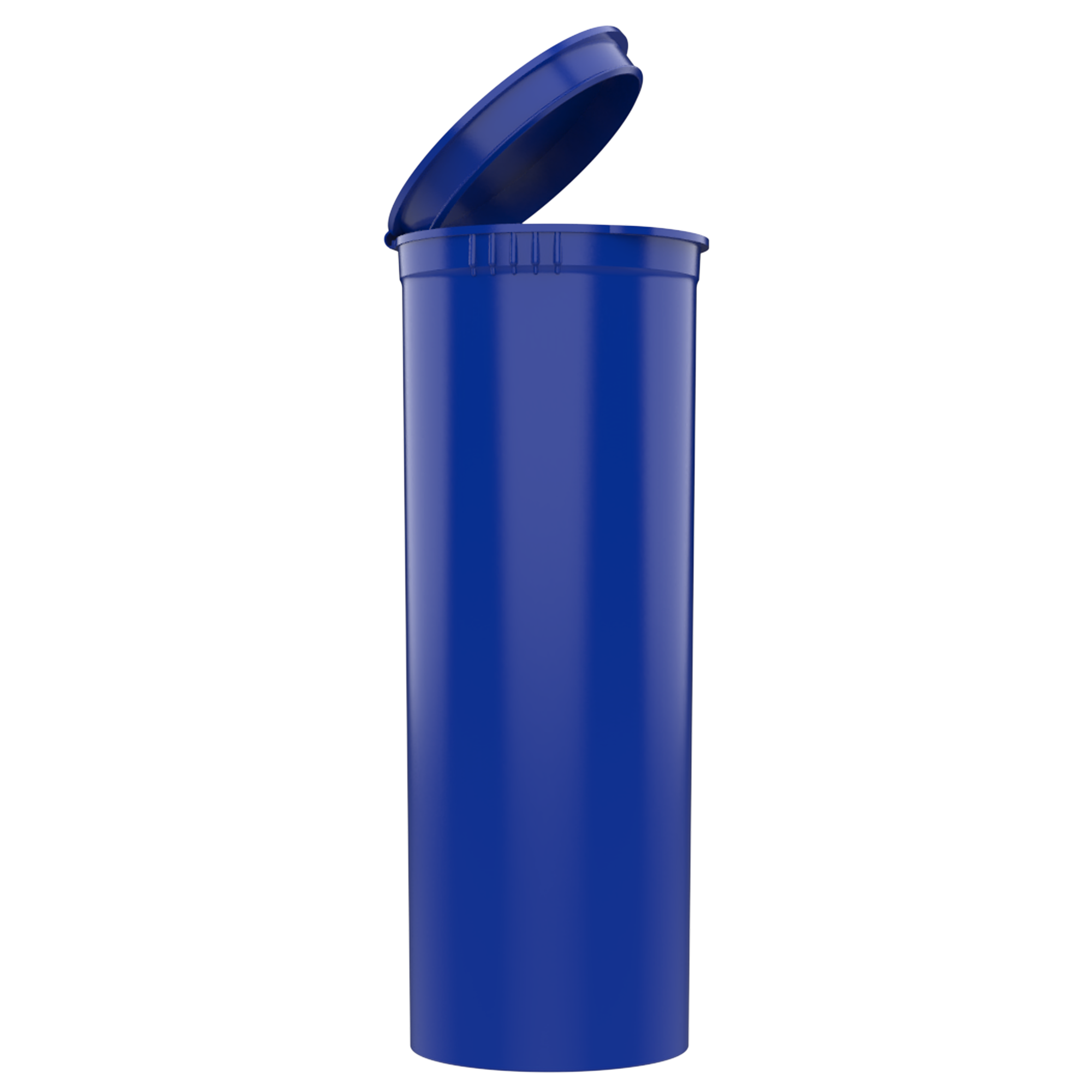 60 Dram Blue Squeeze top tall can cannabis marijuana packaging containers jars bottles vials dragon chewer near me bulk air tight highlock HL