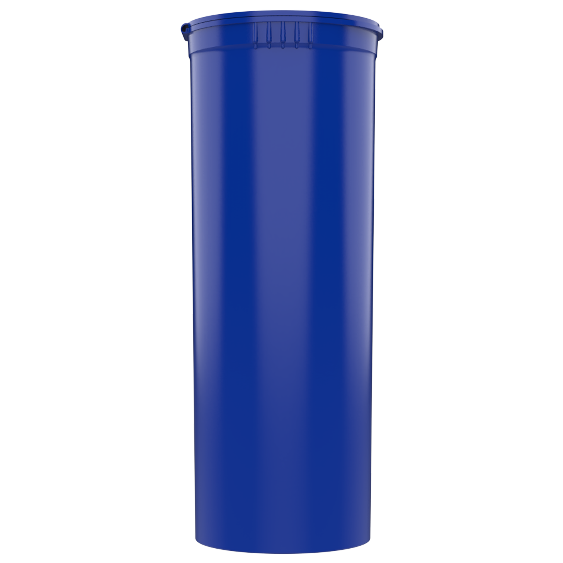 60 Dram Opaque Blue Child Resistant Pop Top Bottles (75 qty.)
