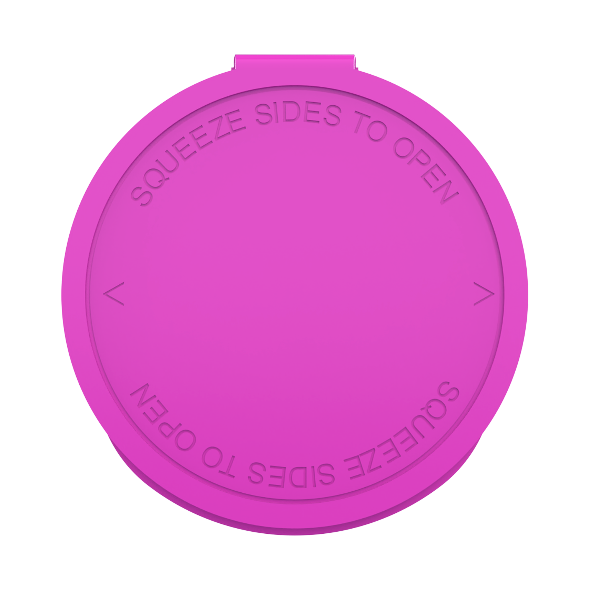 60 Dram Opaque Bubblegum Pink Child Resistant Pop Top Bottles (75 qty.) - Dragon Chewer