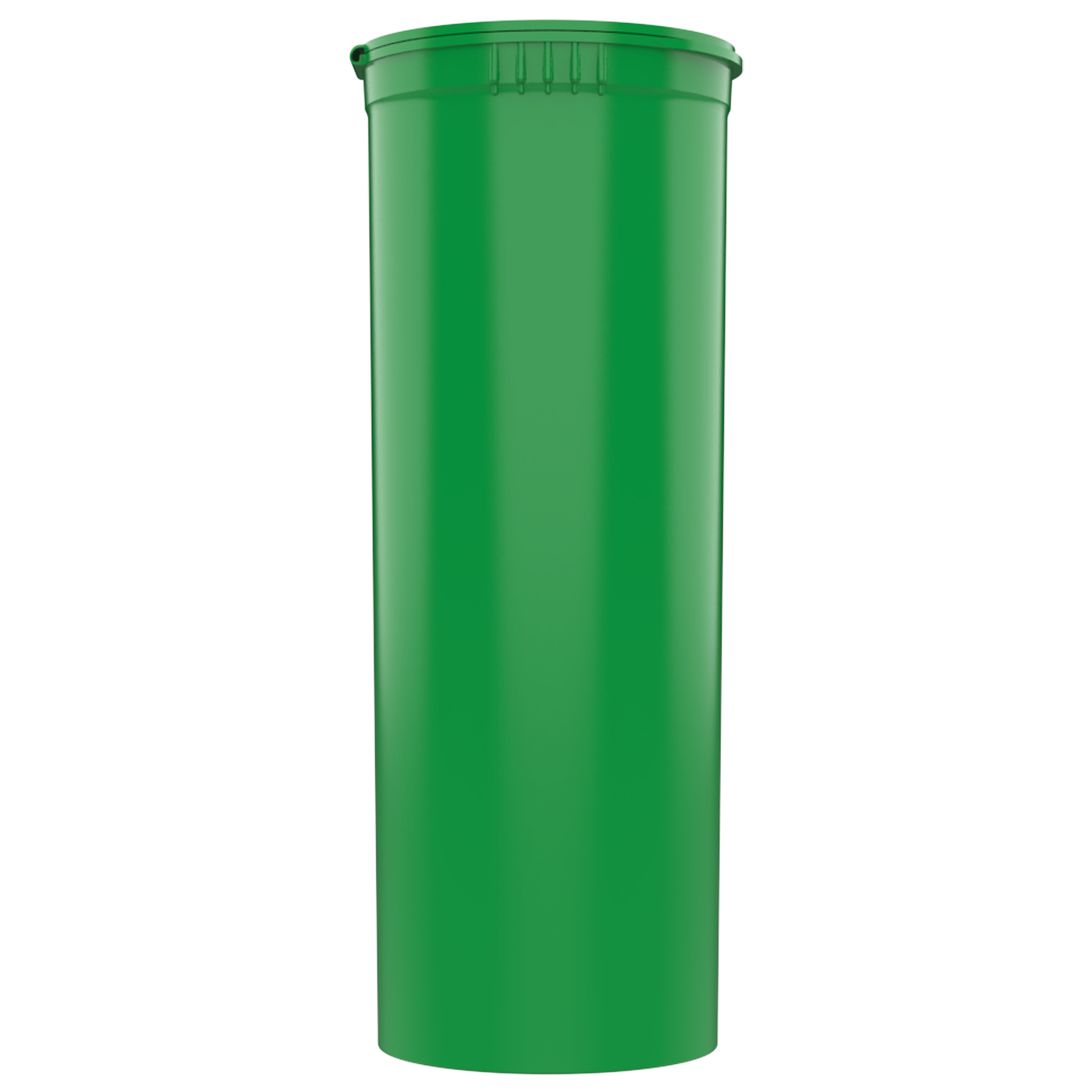 60 Dram Opaque Green Child Resistant Pop Top Bottles (75 qty.)